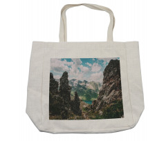 Rocky Mountains America Shopping Bag