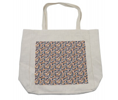 Contemporary Geometric Art Shopping Bag