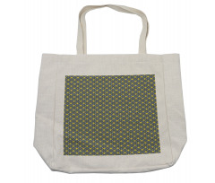 Surreal Geometric Pattern Shopping Bag