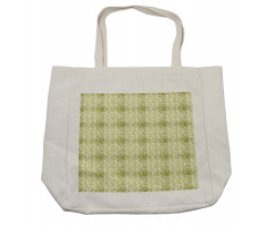 Olive on Leafy Branches Shopping Bag