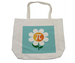 Number on Cartoon Daisy Shopping Bag