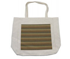 Native Geometric Art Pattern Shopping Bag