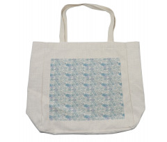 Simplistic Vortex Motif Shopping Bag