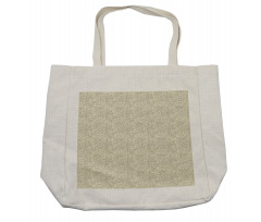 Botanical Exotic Leaves Shopping Bag