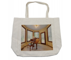 Round Room with Piano Shopping Bag