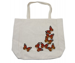 Spring Monarch Bug Shopping Bag