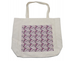 Paintbrush Strokes and Blots Shopping Bag