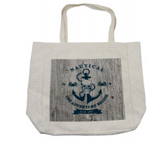 Anchor Skull Rope Sea Shopping Bag