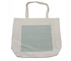 Spiral Moire Effect Motif Shopping Bag