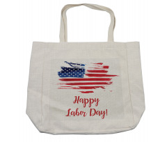 Sketchy Country Flag Shopping Bag