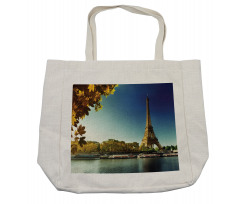 Paris with Tower Shopping Bag