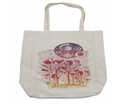 Woods Landscape Shopping Bag