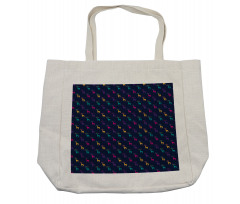 Colorful Abstract Elk Shopping Bag