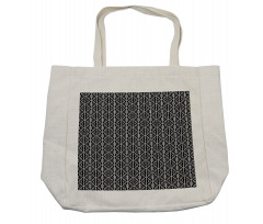 Lines and Zigzags Shopping Bag