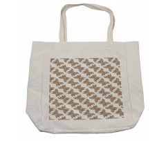 Delicate Butterflies Shopping Bag