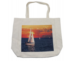 Calm Evening Sailing Shopping Bag