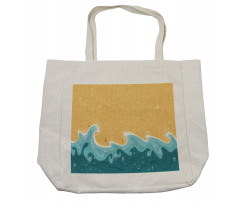 Grange Waves Stars Shopping Bag