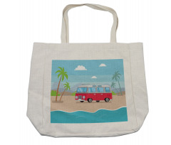 Happy Camper Van Bay Shopping Bag