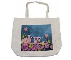 Valentines Bouquet Shopping Bag