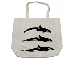 Orca Killer Whales Shopping Bag
