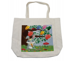 Bunny Balloons Shopping Bag