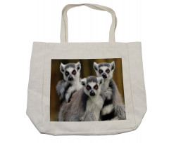 Ring Tailed Monkey Animals Shopping Bag