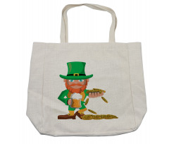 Holding Coins Beer Shopping Bag