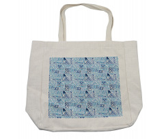 Jumble Ornaments Shopping Bag