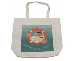 Old Sailor Pipe Shopping Bag