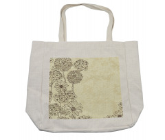 Blooming Retro Shopping Bag