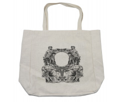 Baroque Crown Shopping Bag