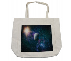 Celestial Scene Shopping Bag