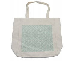 Abstract Clouds Waves Shopping Bag