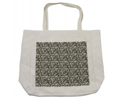 Grunge Capital Letters Shopping Bag