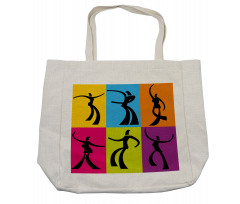 Dancers Colors Shopping Bag