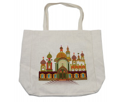 Slavic Architecture Fantasy Shopping Bag