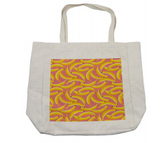 Exotic Fruits and Polka Dots Shopping Bag