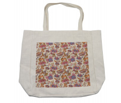 Gentle Spring Love Flora Shopping Bag