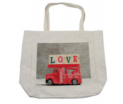 Toy with Love Words Shopping Bag