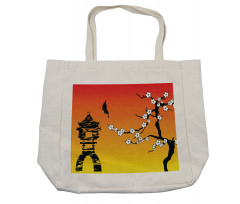 Sakura Japanese Shopping Bag