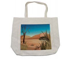 Desert Tropical Nature Shopping Bag