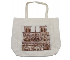 Landmark Sketch Shopping Bag