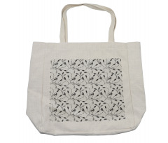 Autumn Leaves and Branches Shopping Bag