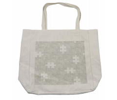 Puzzle Game Hobby Theme Shopping Bag