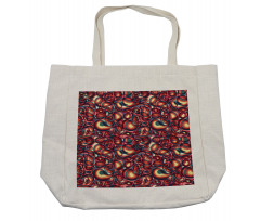 Modern Paisley Shopping Bag