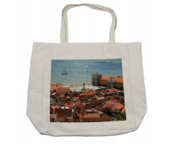 Nostalgic Lisbon City Shopping Bag