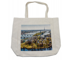 View of Old Riga City Shopping Bag