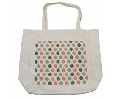 Rhythmic Autumnal Leaves Shopping Bag