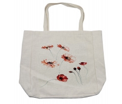 Watercolor Nature Shopping Bag