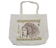 Portrait Shopping Bag